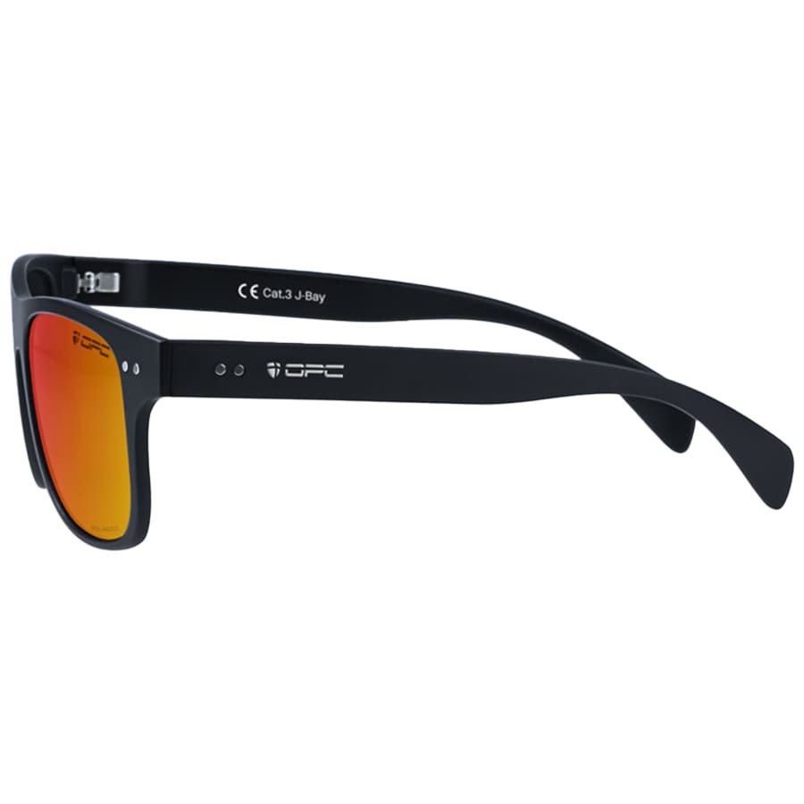 Сонцезахисні окуляри OPC Lifestyle J-Bay Matt Black Red Revo з поляризацією