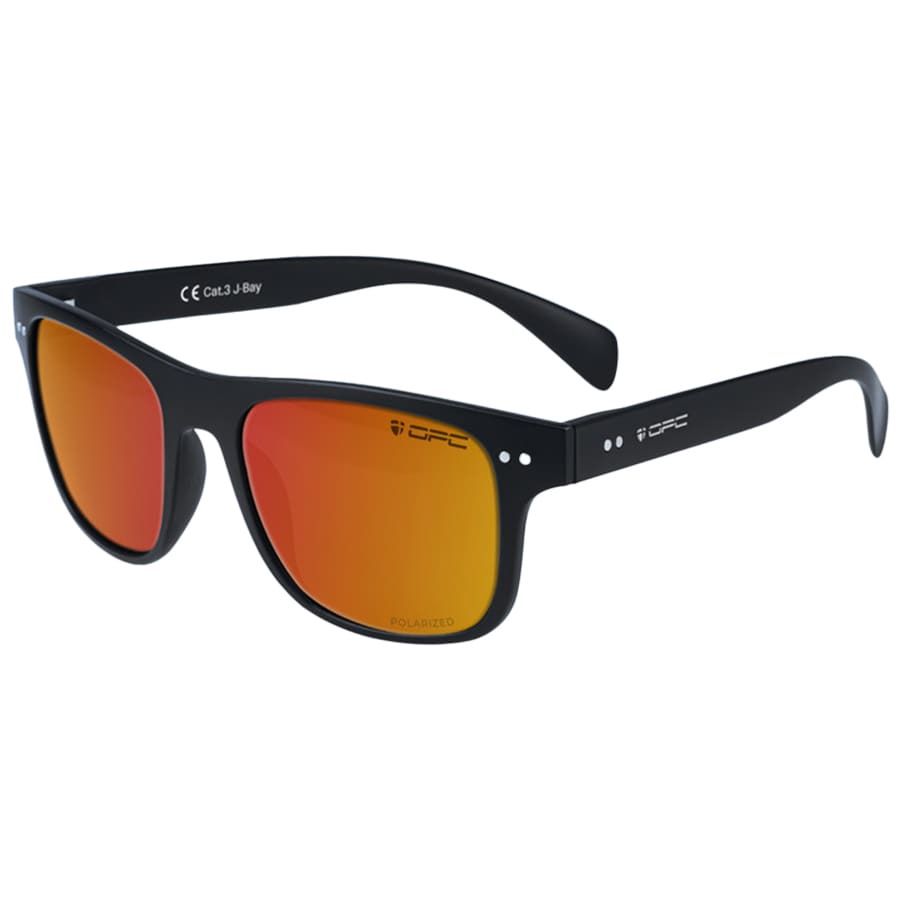 Сонцезахисні окуляри OPC Lifestyle J-Bay Matt Black Red Revo з поляризацією
