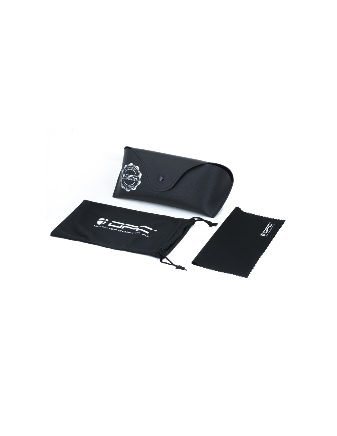 Сонцезахисні окуляри OPC Lifestyle Santa Cruz Matt Black/Red Revo з поляризацією