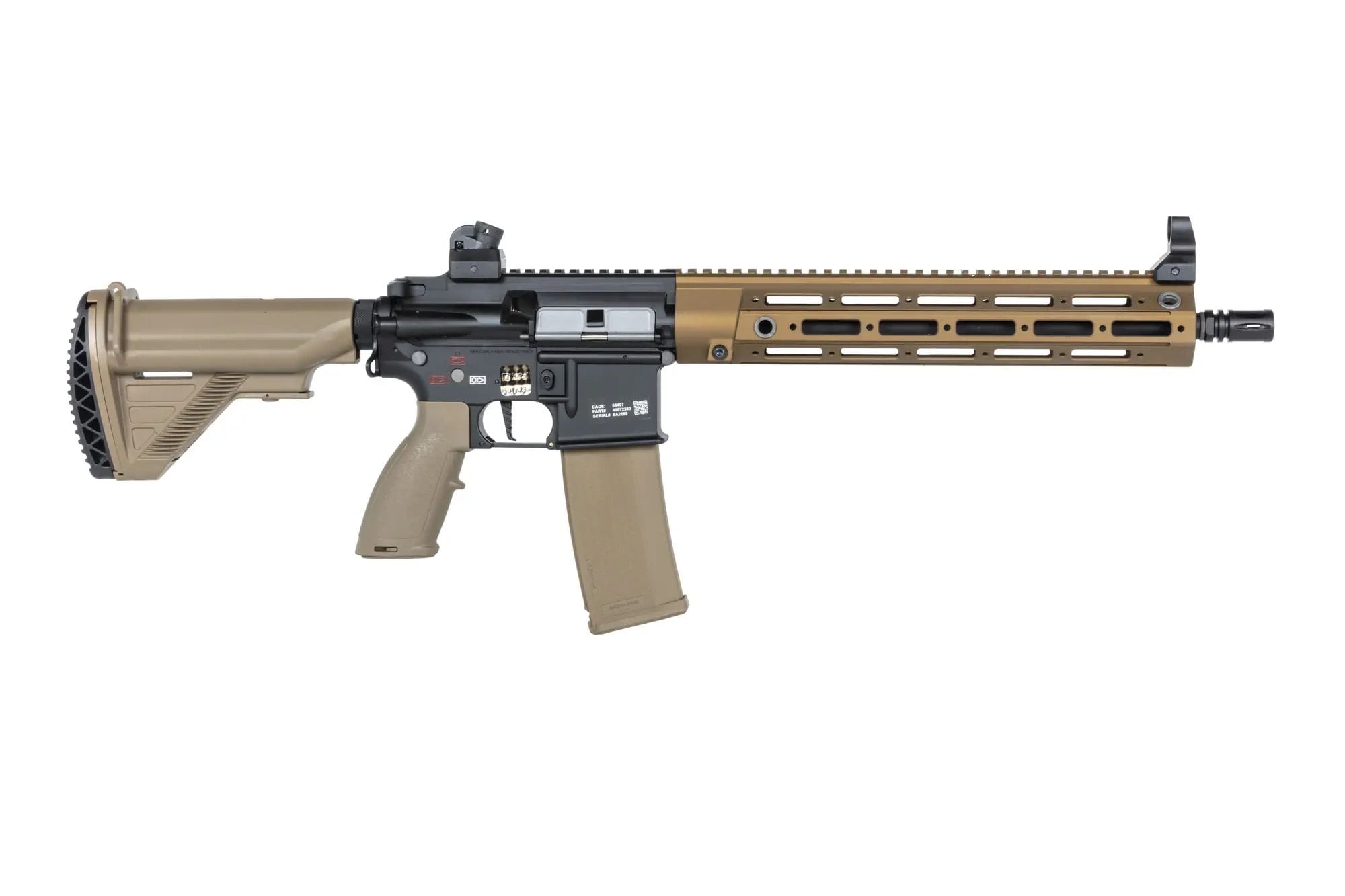 Karabinek szturmowy AEG Specna Arms SA-PH22 PRIME HAL ETU Dark Matter - Chaos Bronze