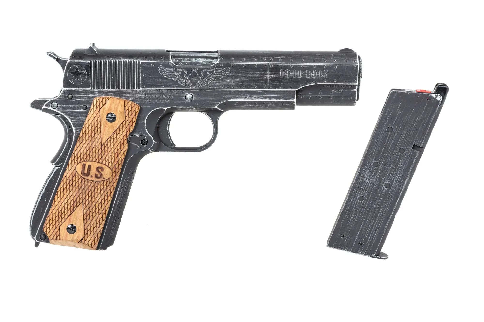 Пістолет GBB Cybergun Auto Ordance 1911 Green Gas - Fly Girl