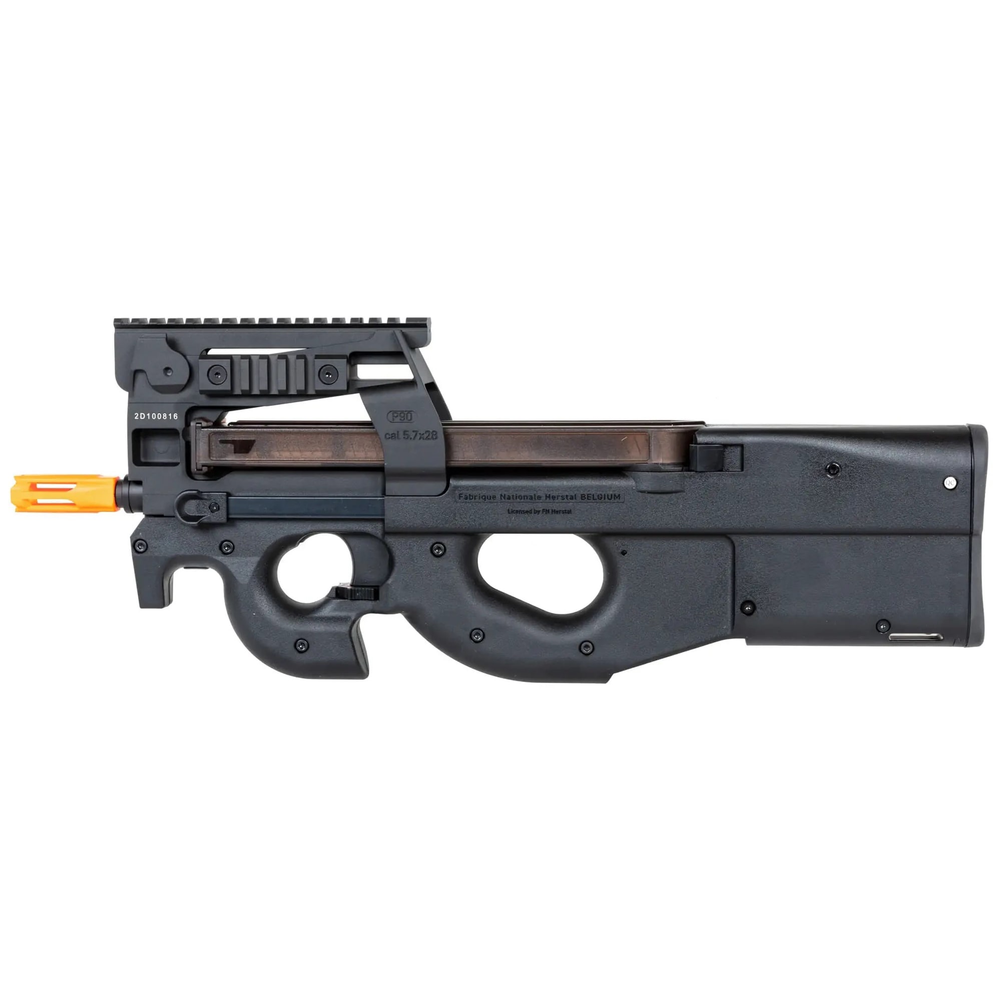 Pistolet maszynowy AEG Cybergun x Krytac FN Herstal P90 0.9 J - Black
