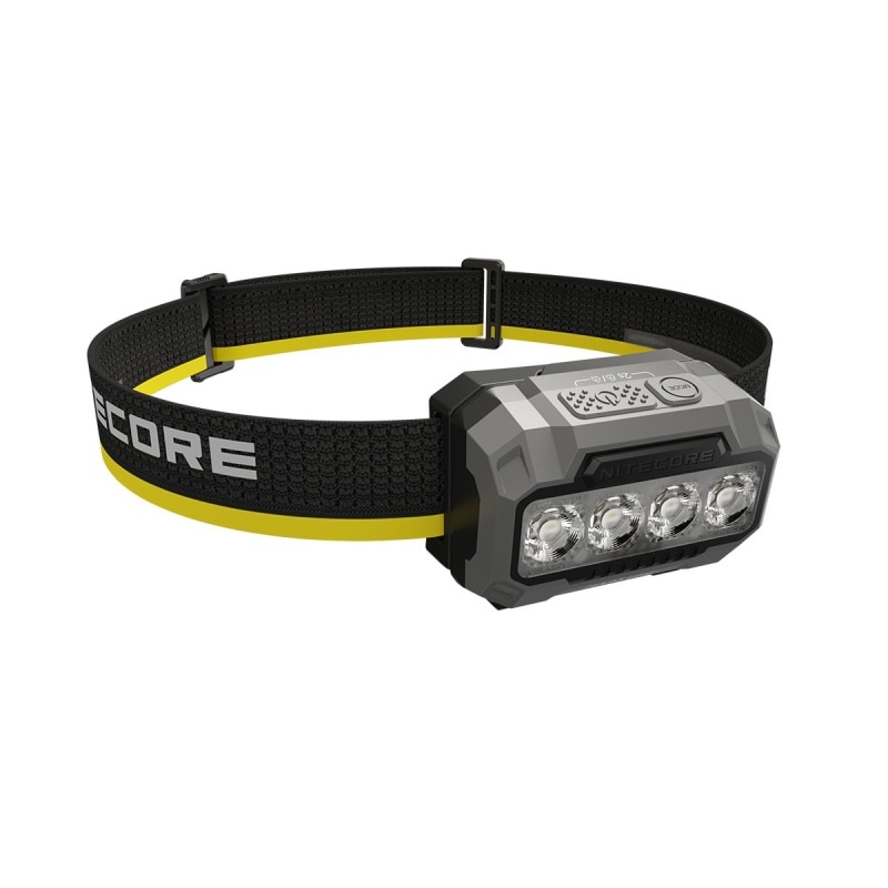 Latarka czołowa Nitecore HA23 UHE Black - 600 lumenów