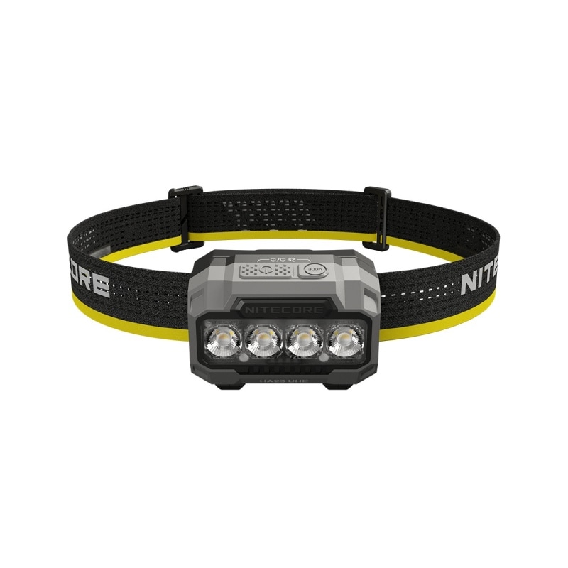 Latarka czołowa Nitecore HA23 UHE Black - 600 lumenów