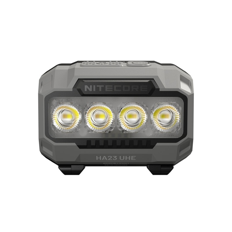 Latarka czołowa Nitecore HA23 UHE Black - 600 lumenów
