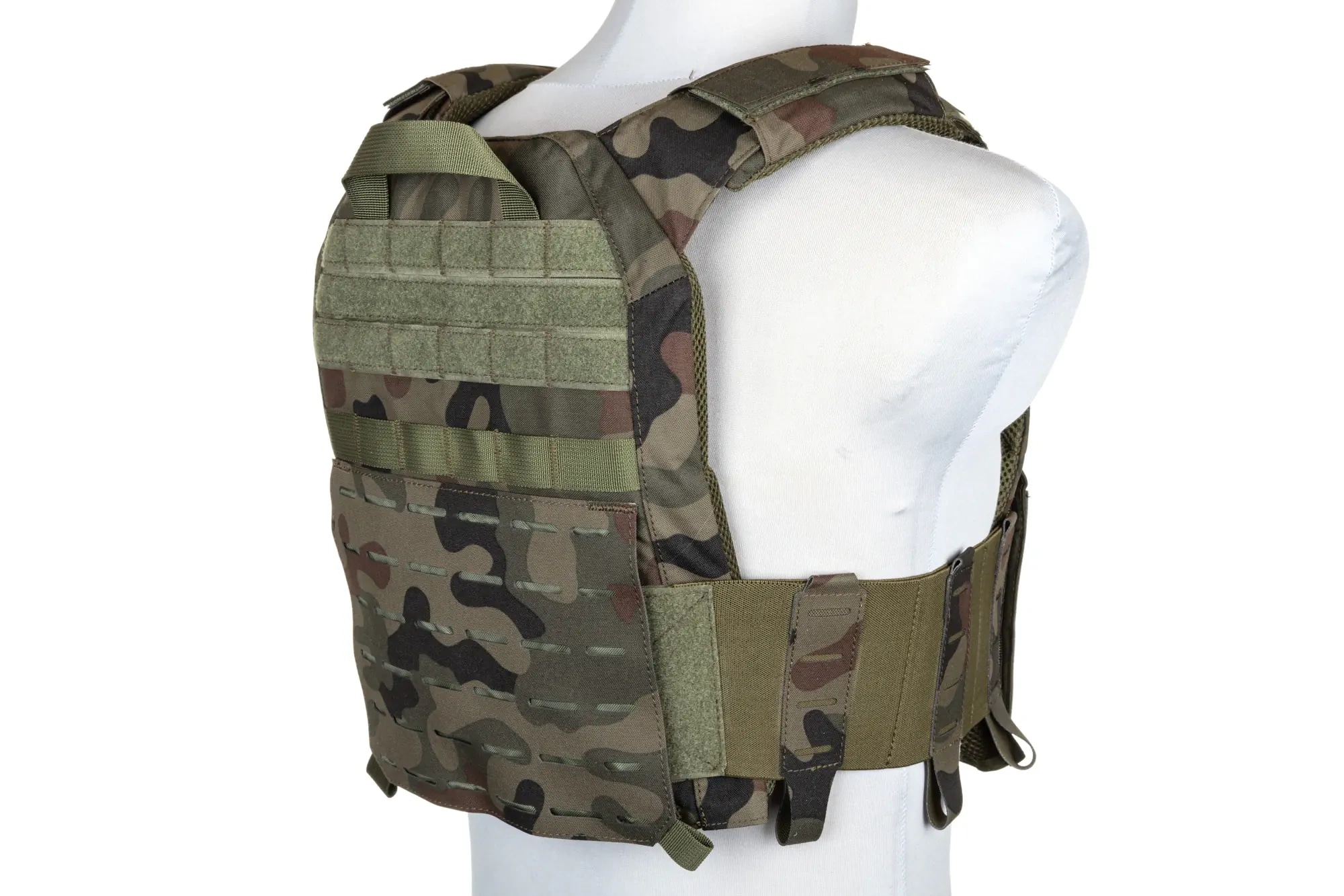 Плитоноска Specna Arms Tactical Advanced Vest Plate Carrier - wz.93 Pantera PL Woodland