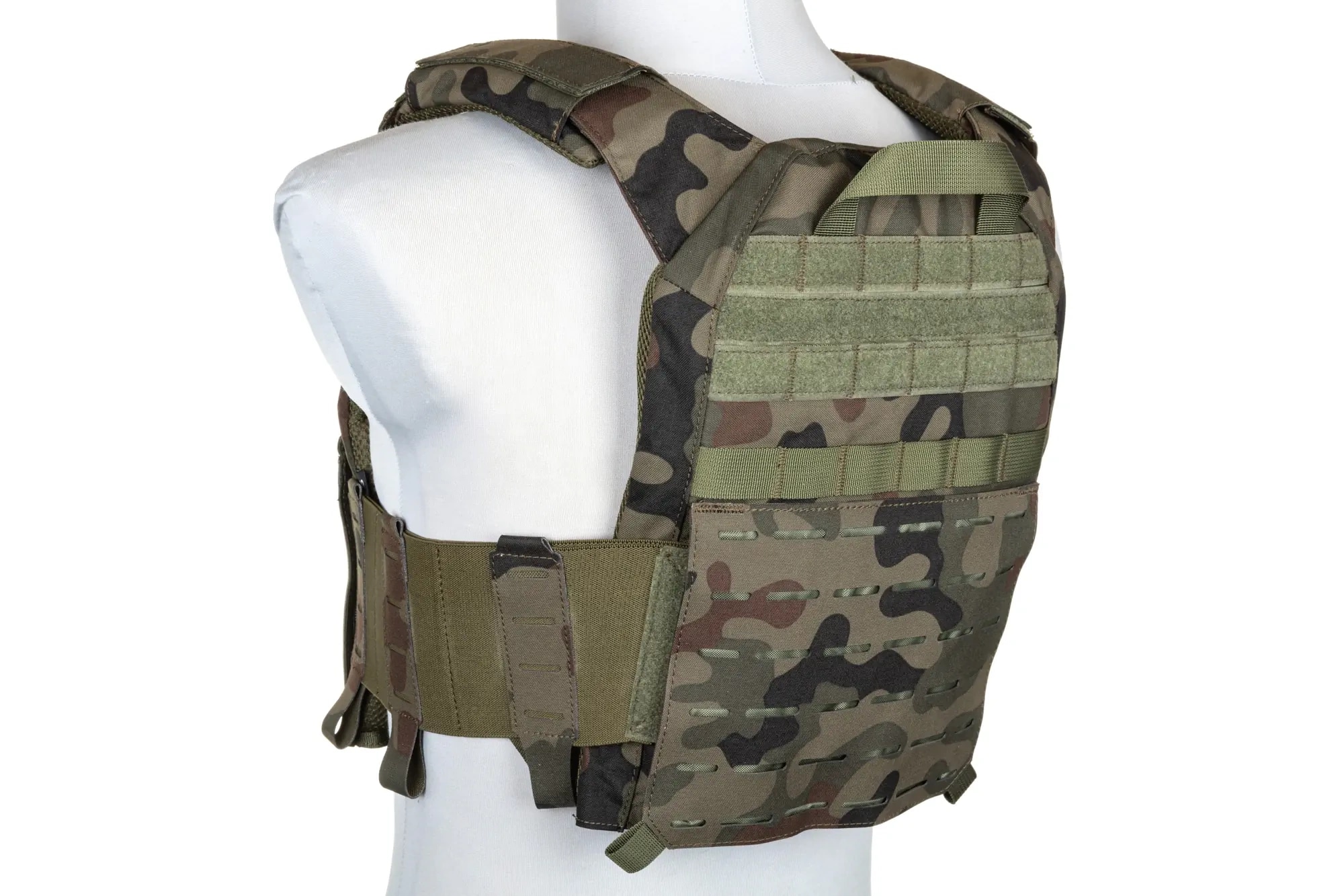 Плитоноска Specna Arms Tactical Advanced Vest Plate Carrier - wz.93 Pantera PL Woodland