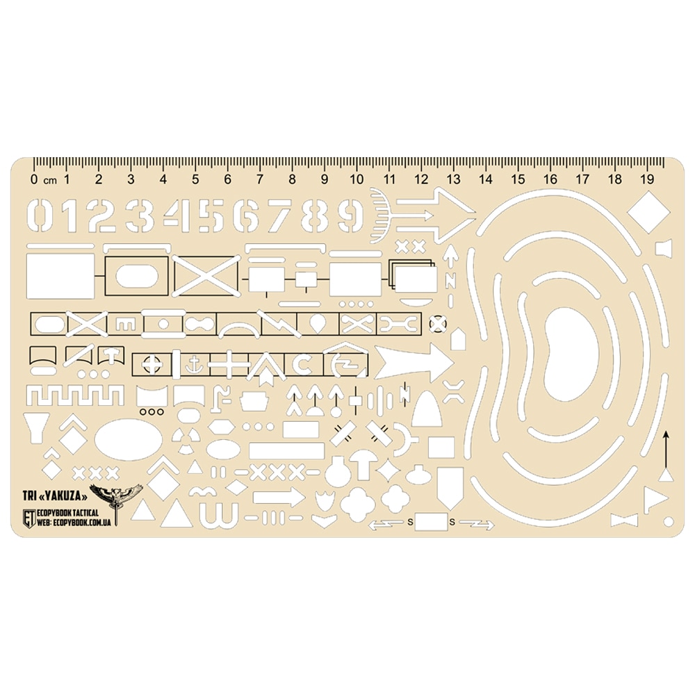 Linijka M-Tac Ecopybook Tactical Ruler Of An Intelligence Agent UA