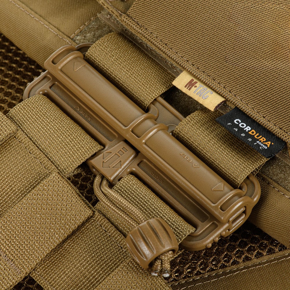 Kamizelka taktyczna typu Plate Carrier M-Tac Cuirass Fast Elite Large - Coyote