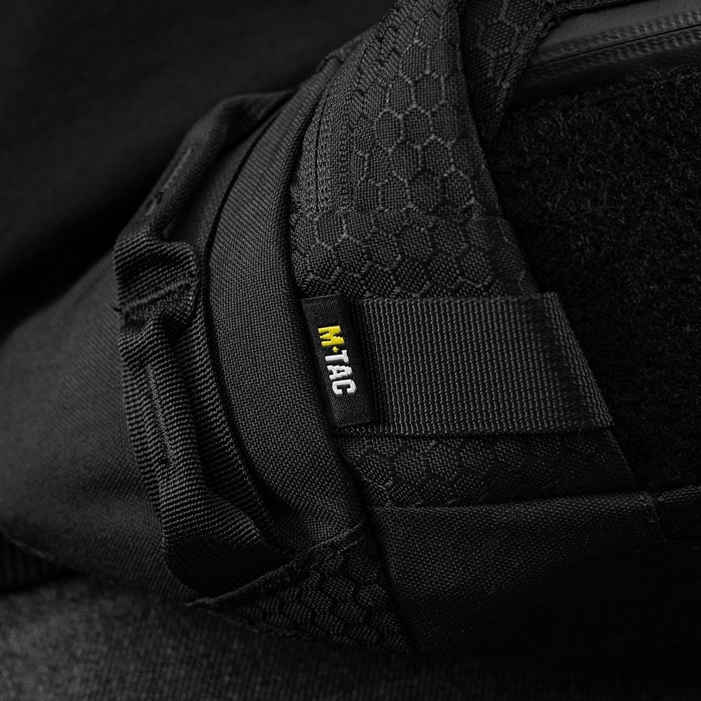 Nerka M-Tac Tactical Waist Bag Hex - Black