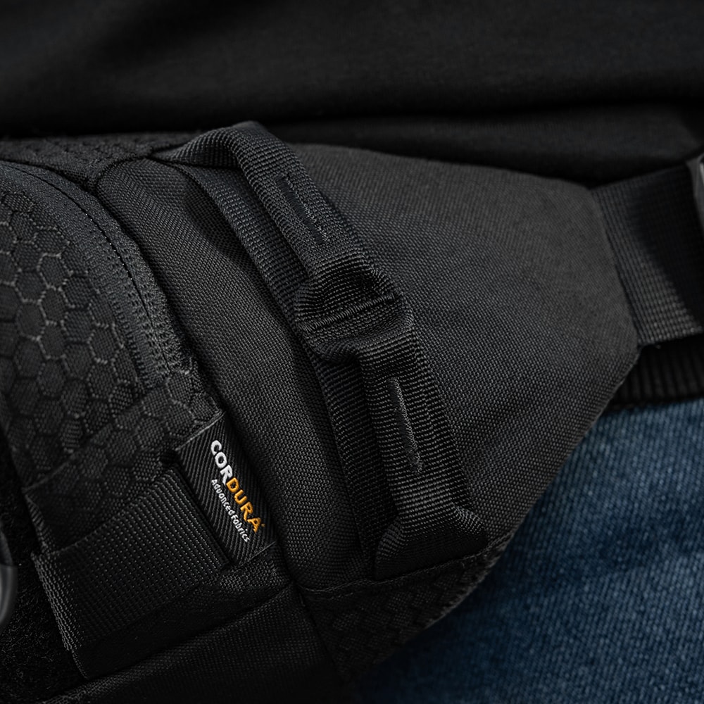 Nerka M-Tac Tactical Waist Bag Hex - Black