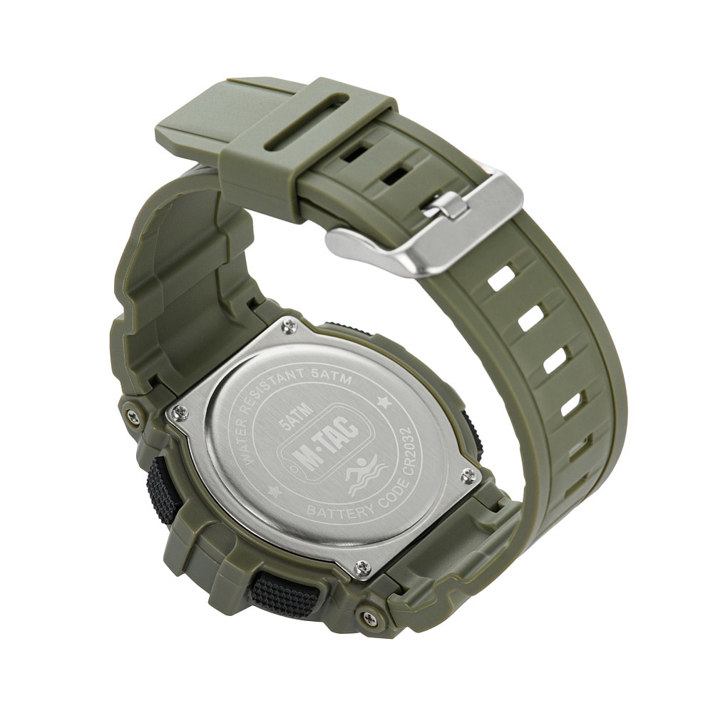 Тактичний годинник M-Tac з компасом 2233 - Ranger Green