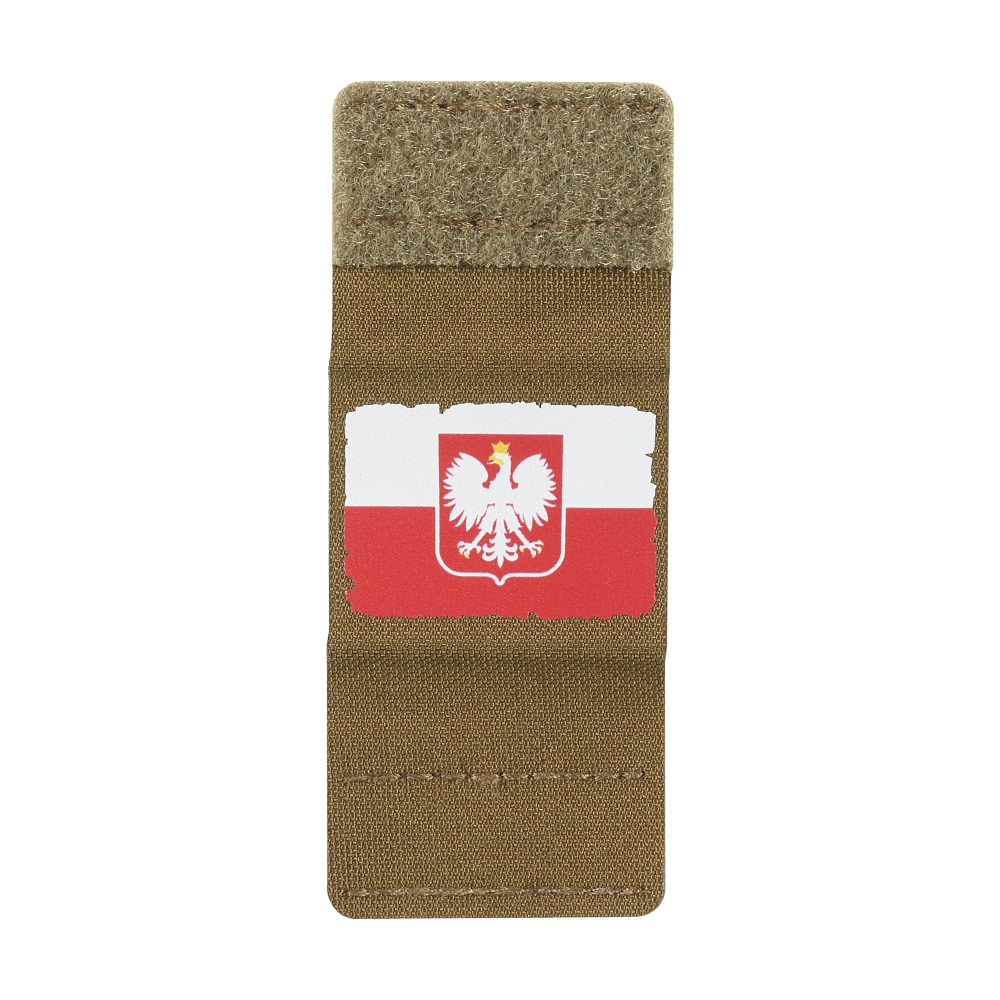 Naszywka M-Tac Flaga Polski MOLLE Patch - Coyote