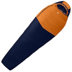 Śpiwór Alpinus Ultralight Pro 850 Pomarańczowy/Granatowy - prawy