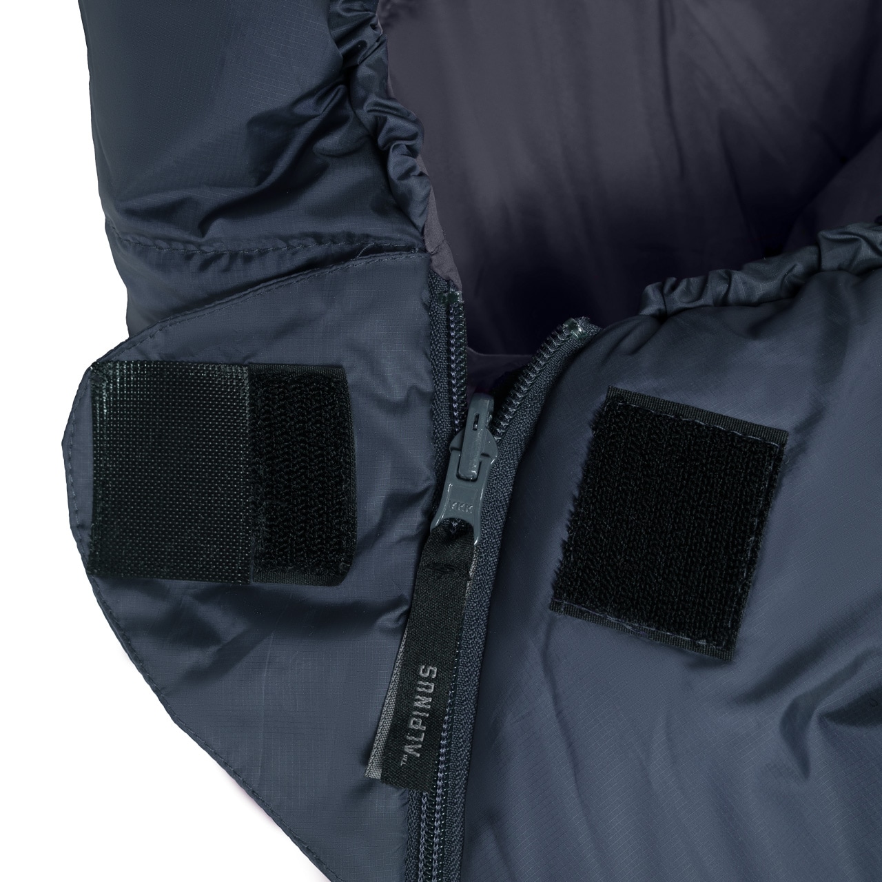 Спальний мішок Alpinus Fiber Pro 1100 Правий - Сірий
