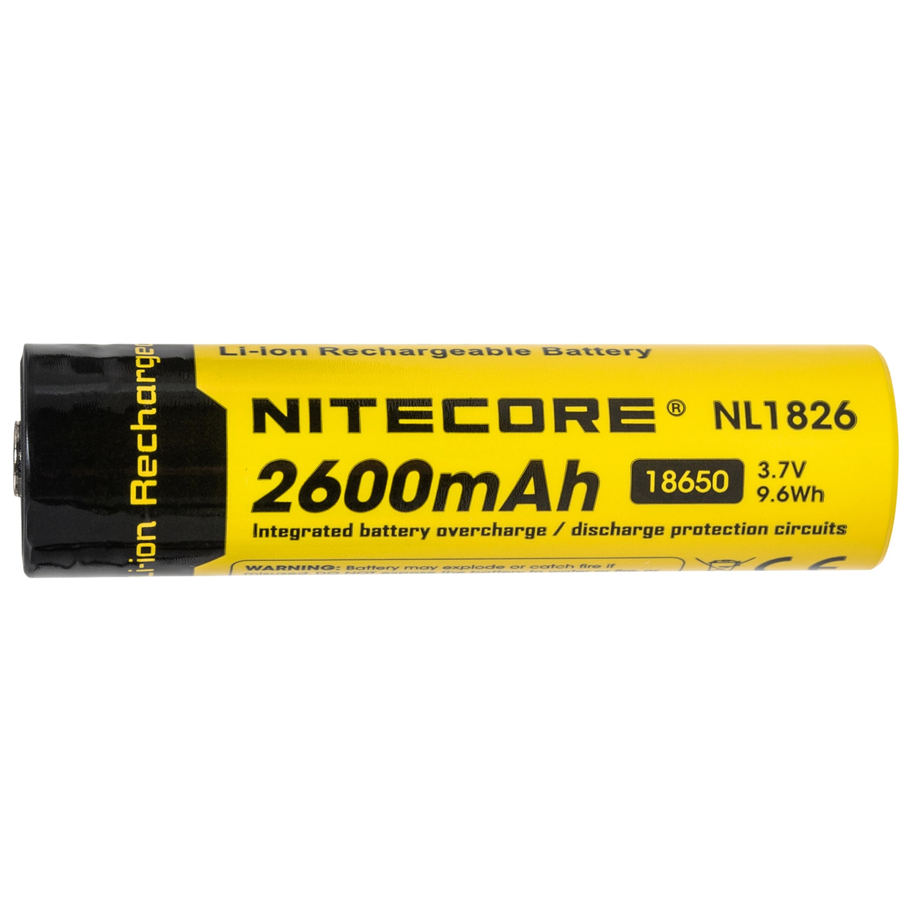 Акумулятор 3,7 В Nitecore NL1826 18650 - 2600 мАг