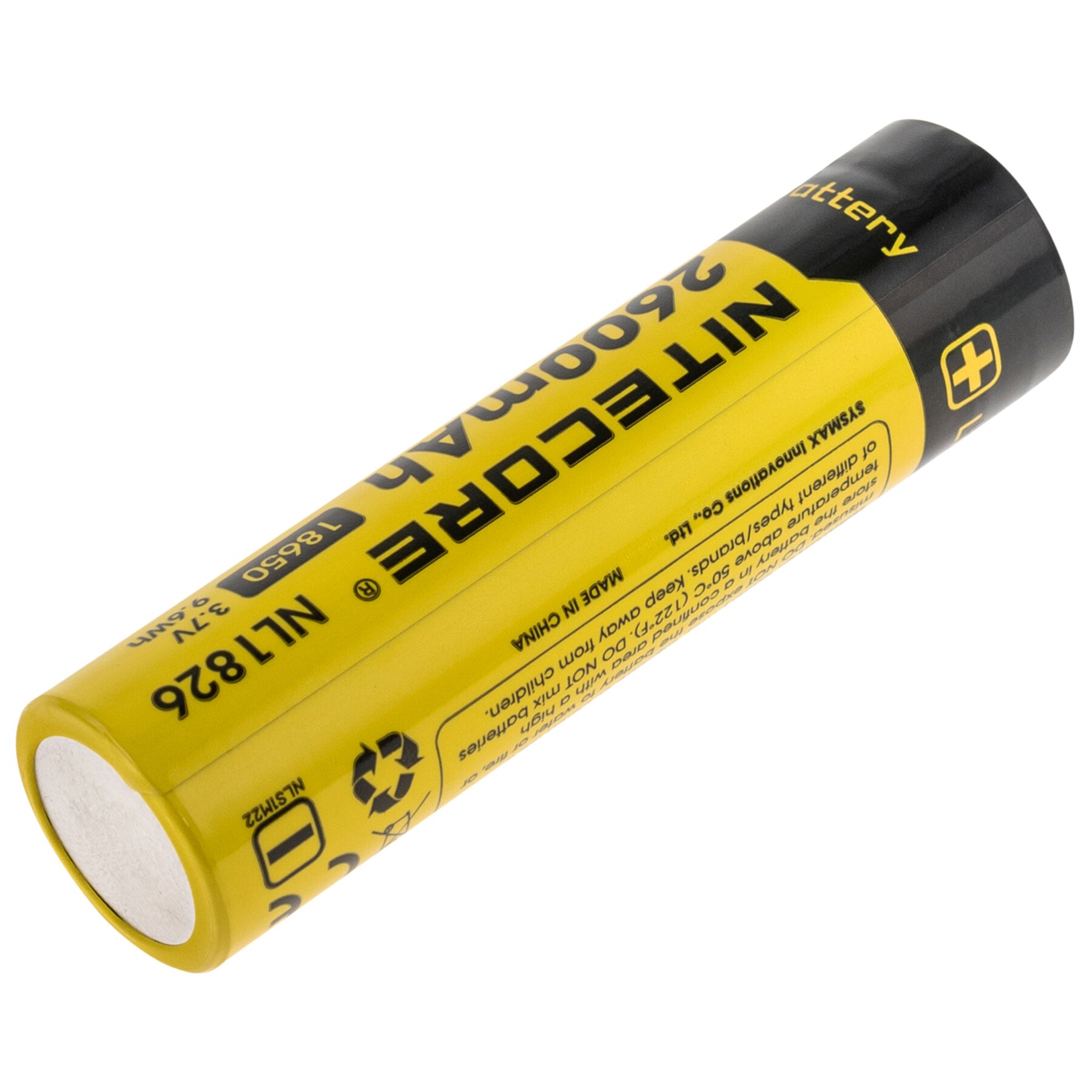 Акумулятор 3,7 В Nitecore NL1826 18650 - 2600 мАг