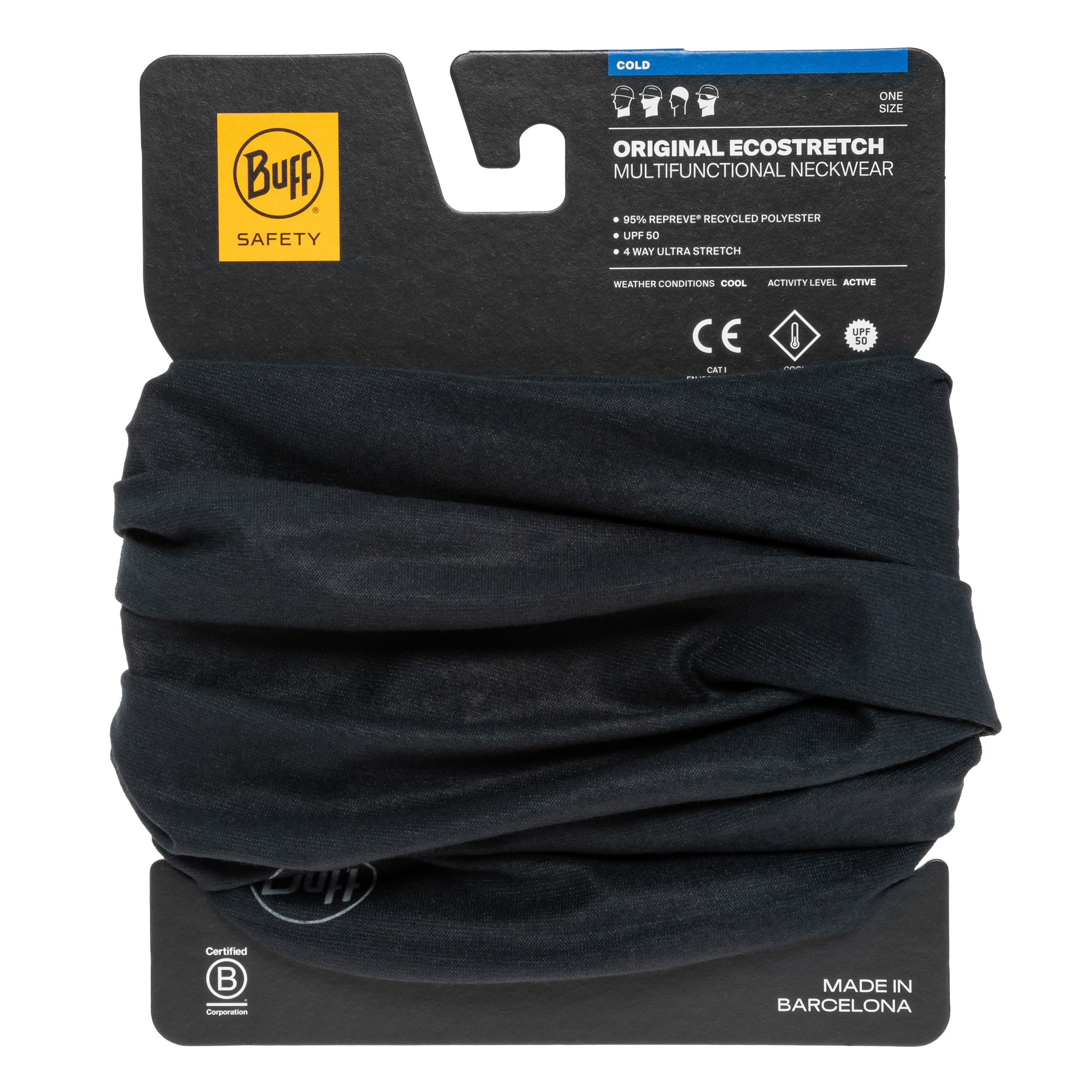 Chusta ochronna Buff Safety Original Ecostretch - Navy
