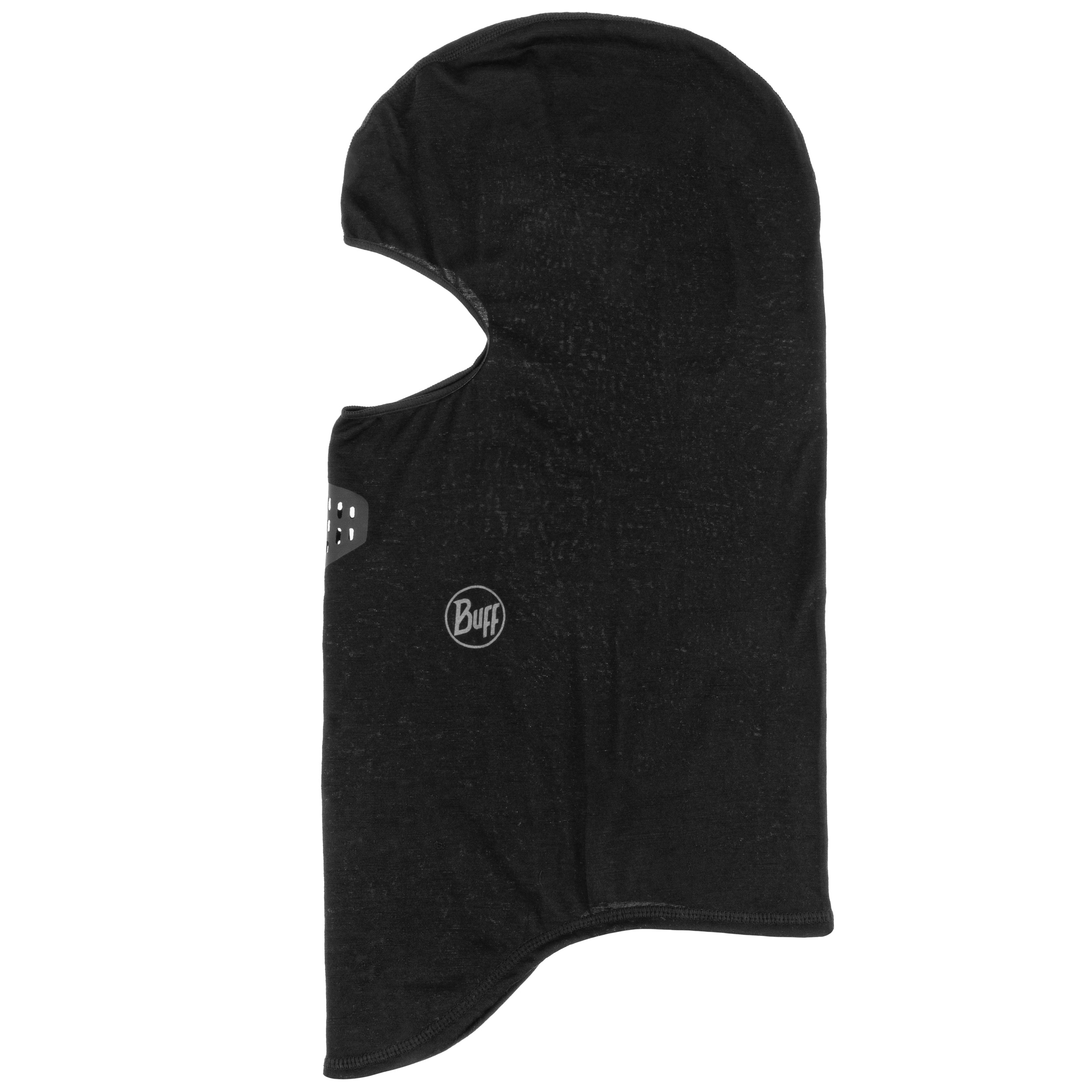 Kominiarka Buff Merino Wool - Solid Black