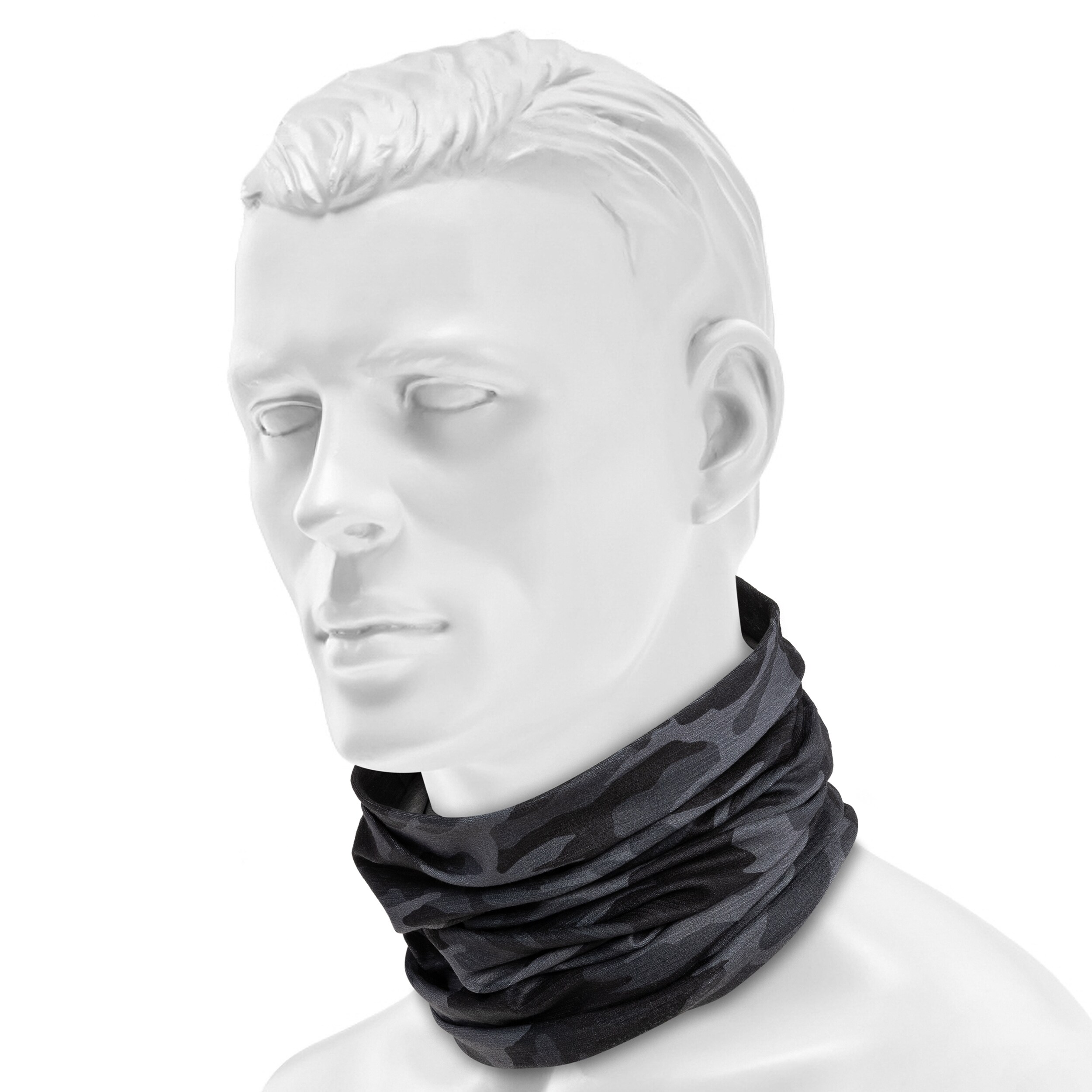 Buff Safety Coolnet UV Protective Scarf - Camo Black