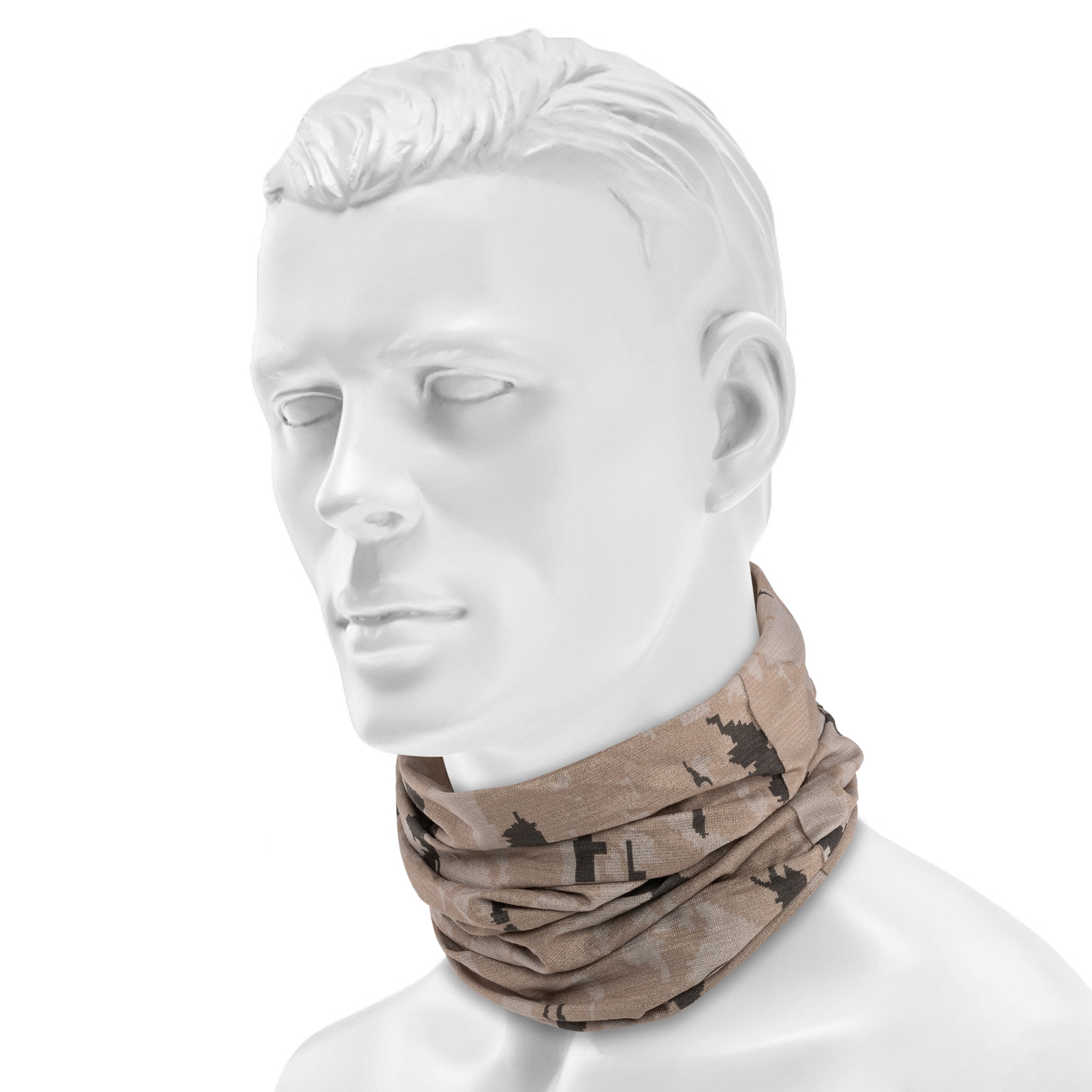 Chusta ochronna Buff Safety Coolnet UV - Arid Camo