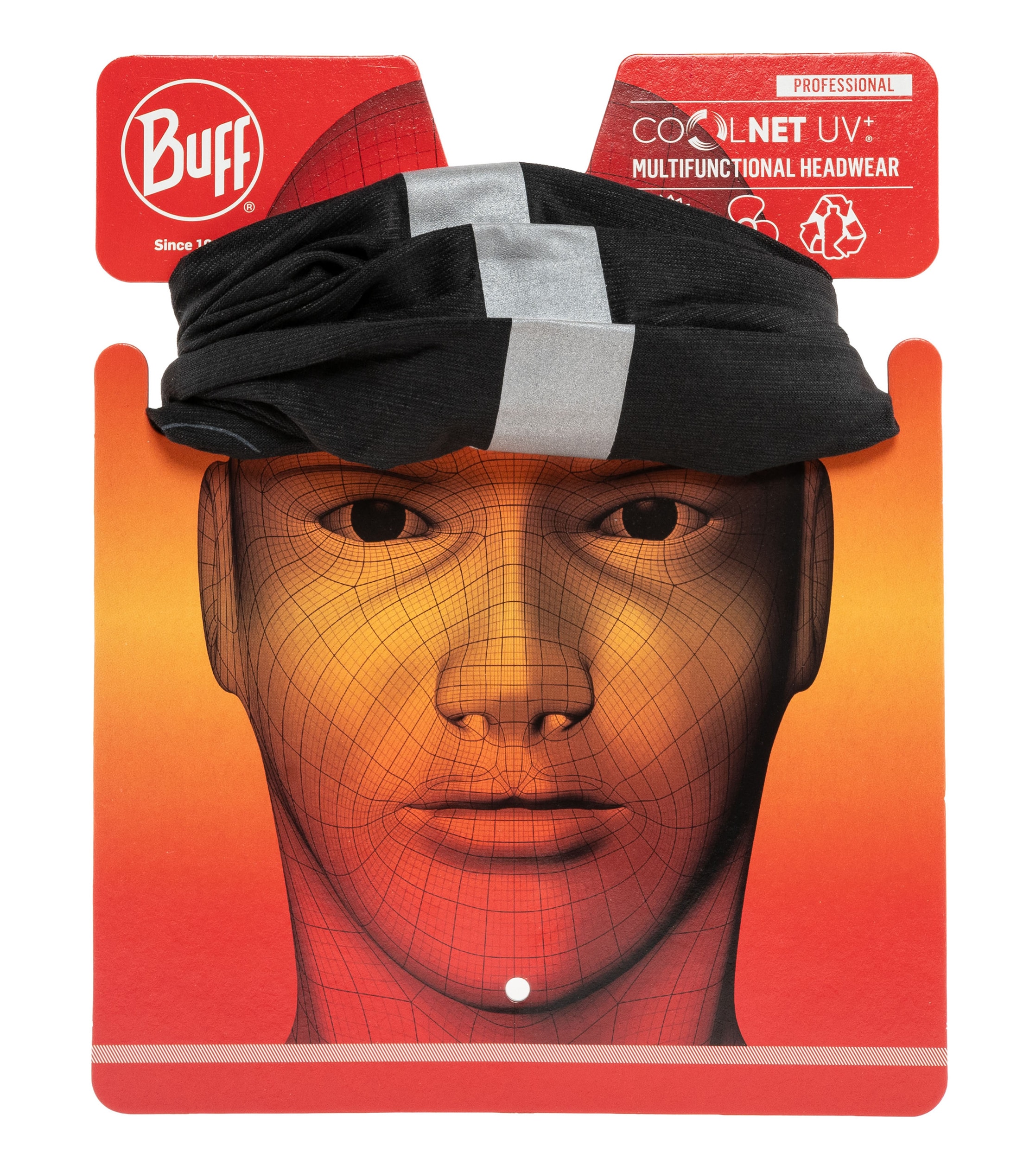 Бафф Buff Safety Coolnet UV Reflective - R-Solid Black
