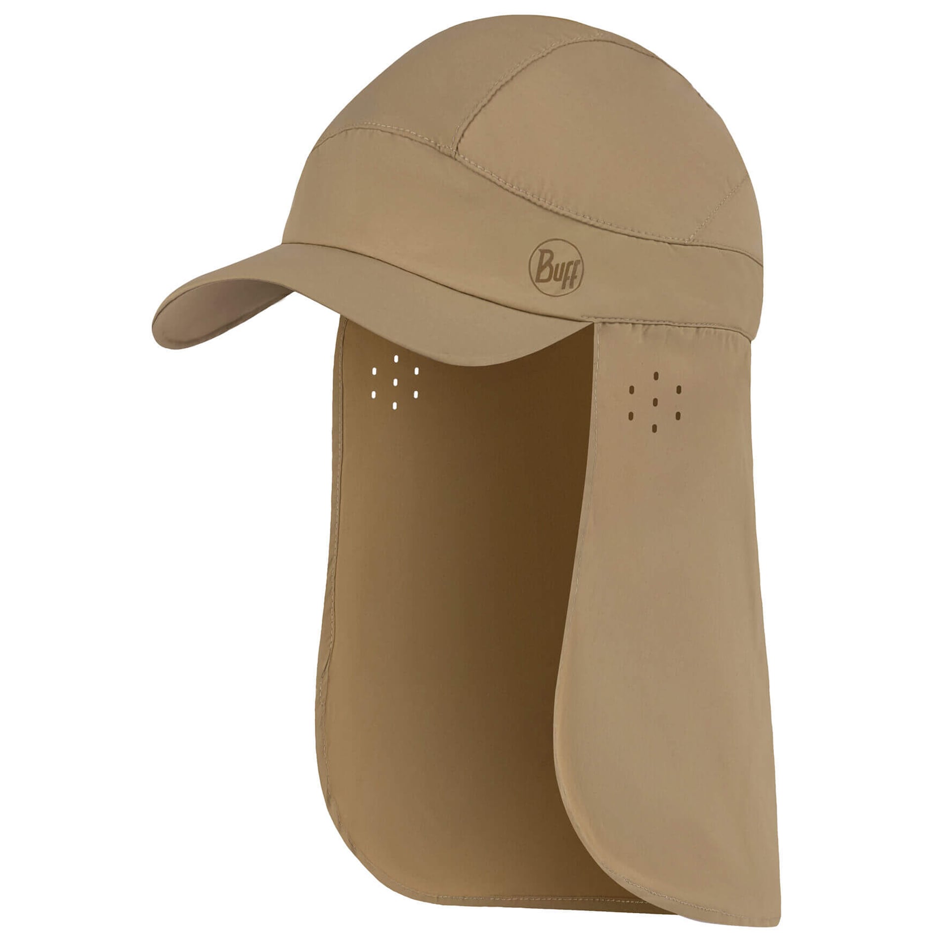Бейсболка Buff Safety Pack Bimini Cap із захистом шиї - Solid Sand