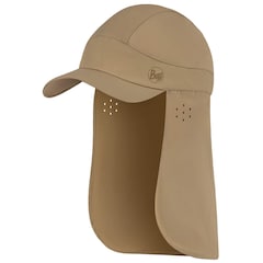 Бейсболка Buff Safety Pack Bimini Cap із захистом шиї - Solid Sand