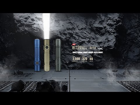 Latarka taktyczna Olight Warrior Ultra Navy Blue - 2500 lumenów
