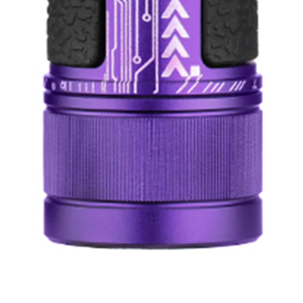 Тактично-пошуковий ліхтарик Olight Seeker 4 Pro Cool White Cyber Violet - 4600 люменів