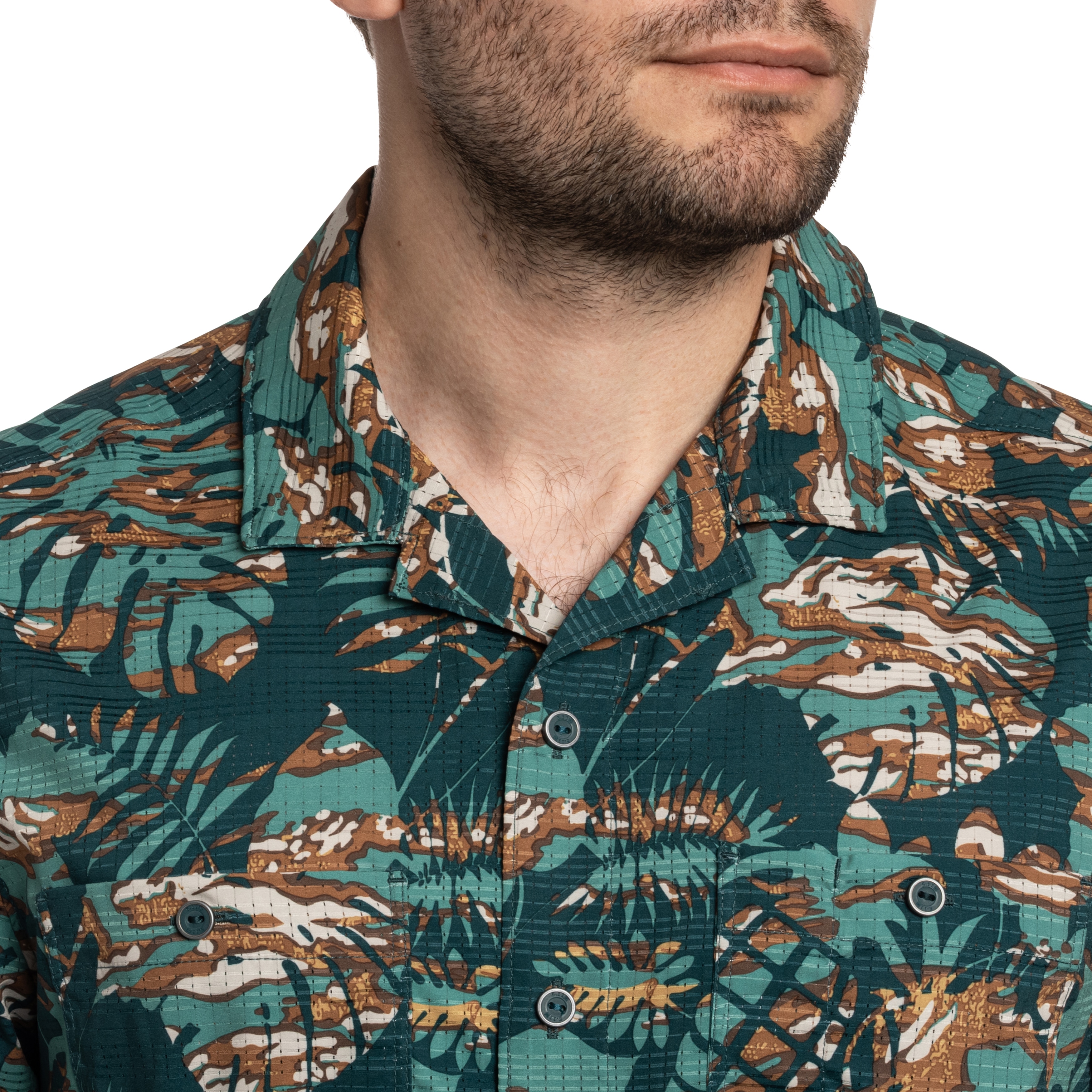 Koszula 5.11 Adventure Print Short Sleeve - Deep Sea Neu Vay Camo