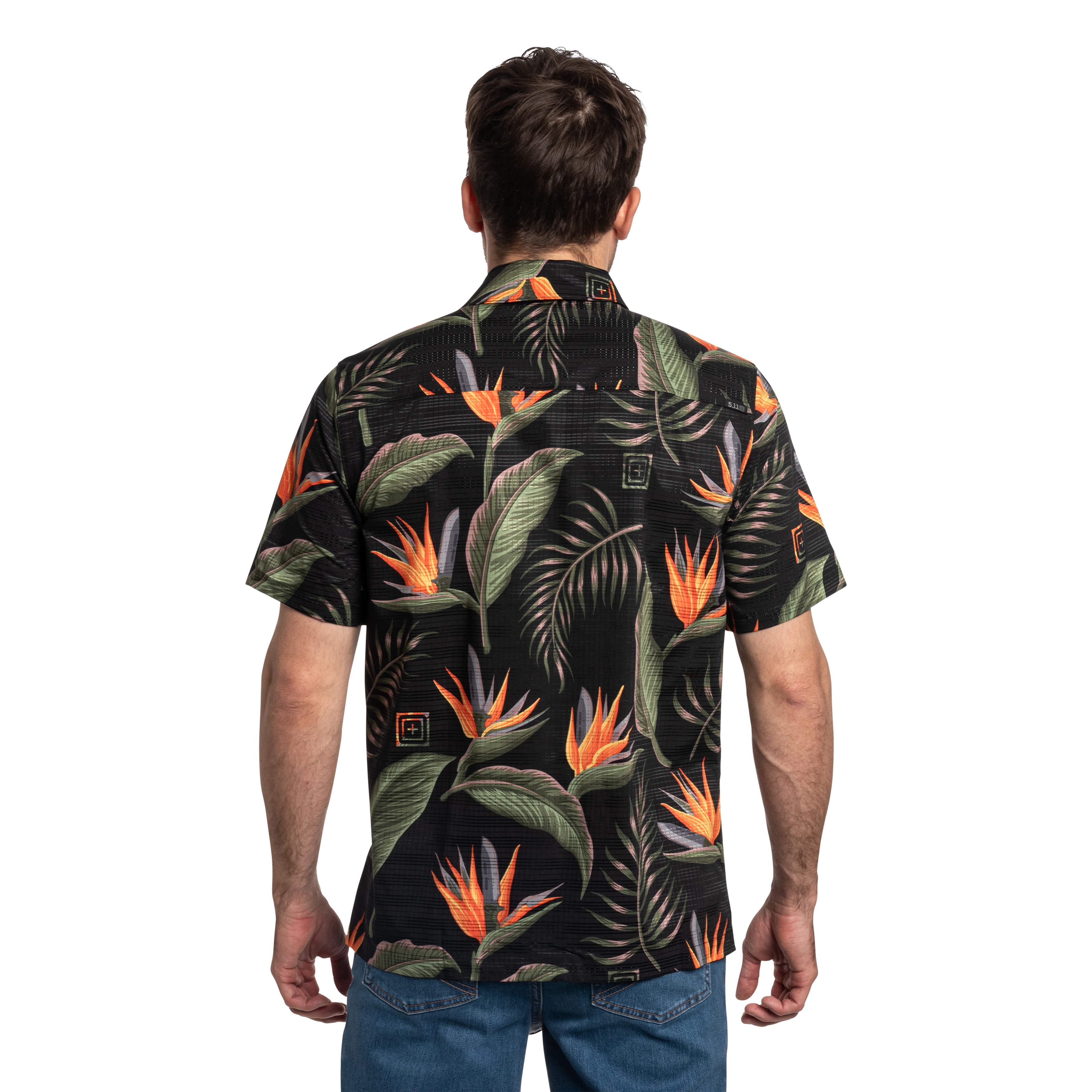 Koszula 5.11 Adventure Print Short Sleeve - Black Knives of Paradise
