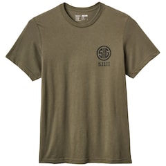 Koszulka T-shirt 5.11 x SIG SAUER Ammo Cans Tee - Ranger Green