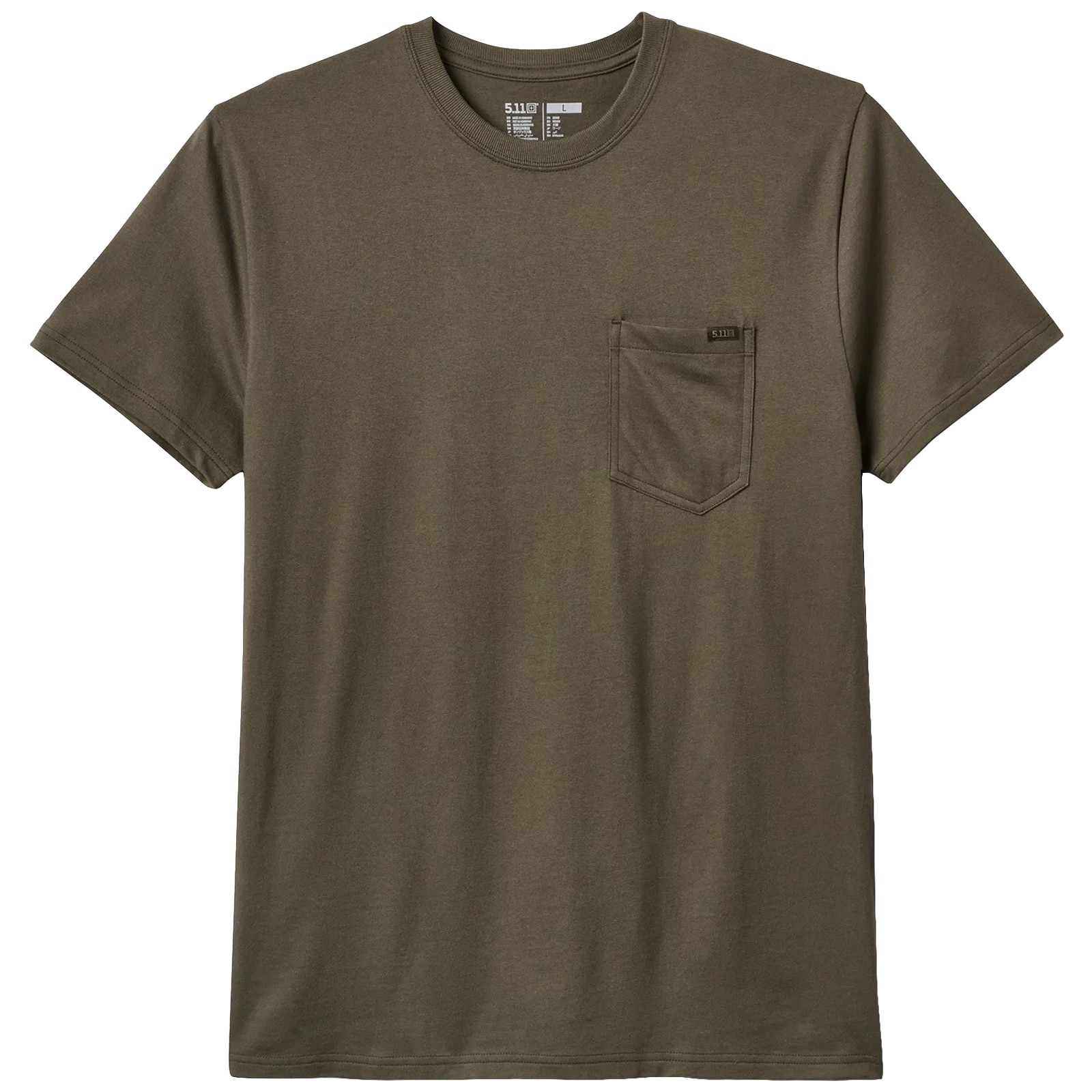 Футболка T-shirt 5.11 Elite Short Sleeve Pocket Tee - Ranger Green 2