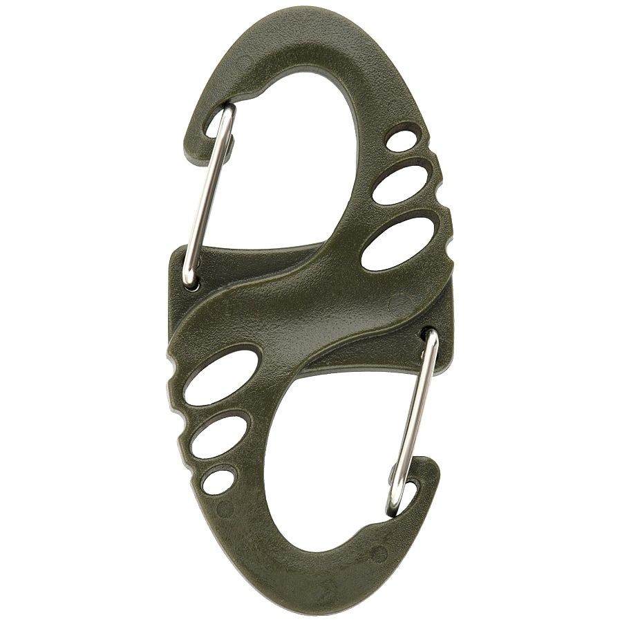 Карабін M-Tac S-Hook пластиковий Olive - 5 шт.