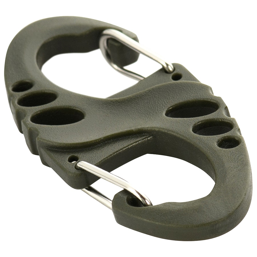 Карабін M-Tac S-Hook пластиковий Olive - 5 шт.