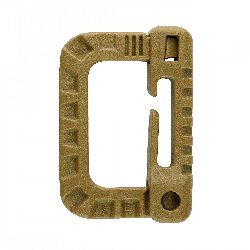 Karabińczyk M-Tac D-ring Coyote Brown - 3 szt.