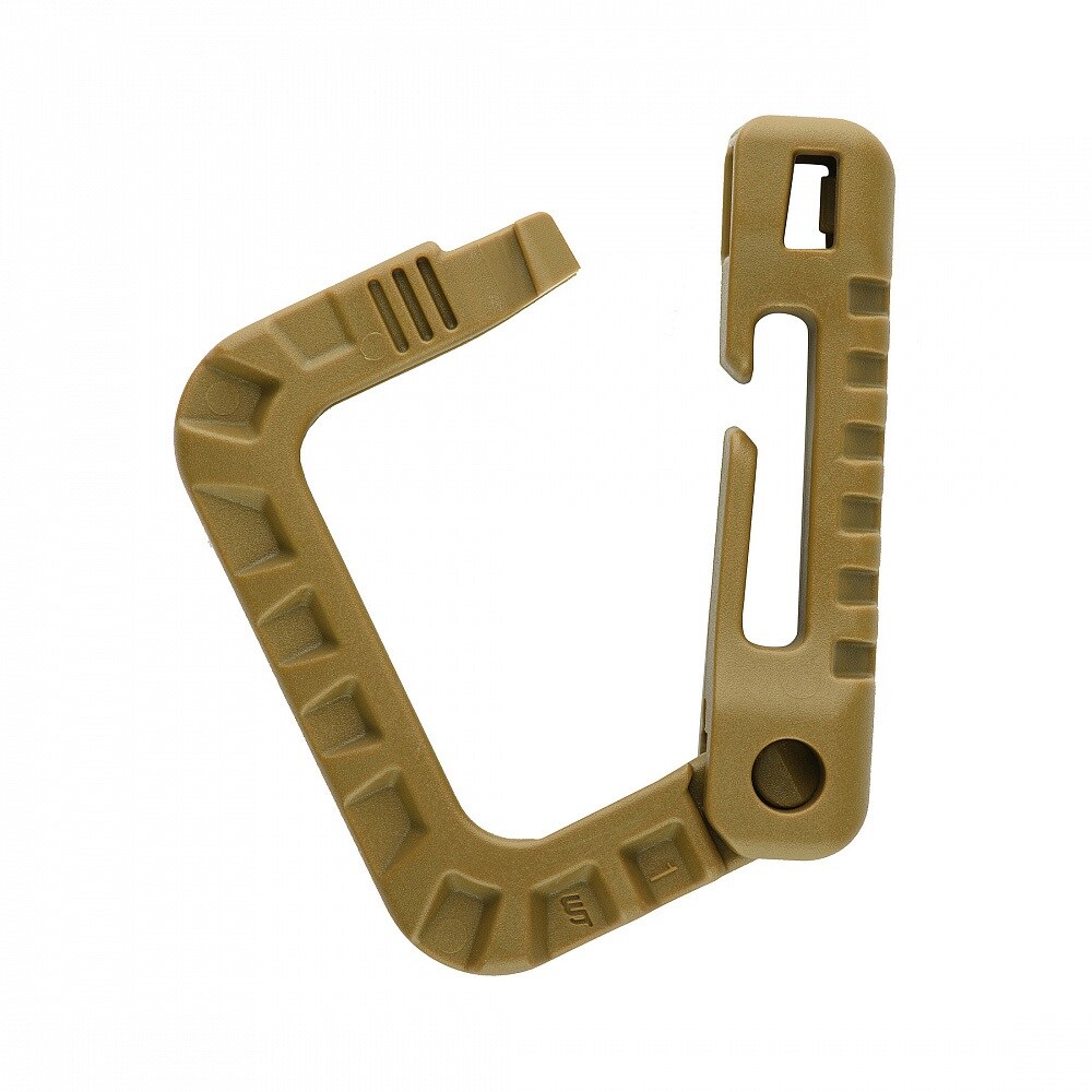 Karabińczyk M-Tac D-ring Coyote Brown - 3 szt.