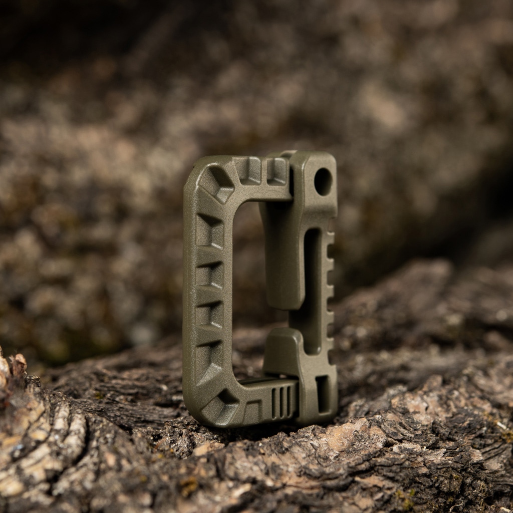 Karabińczyk M-Tac D-ring OD Green - 3 szt.