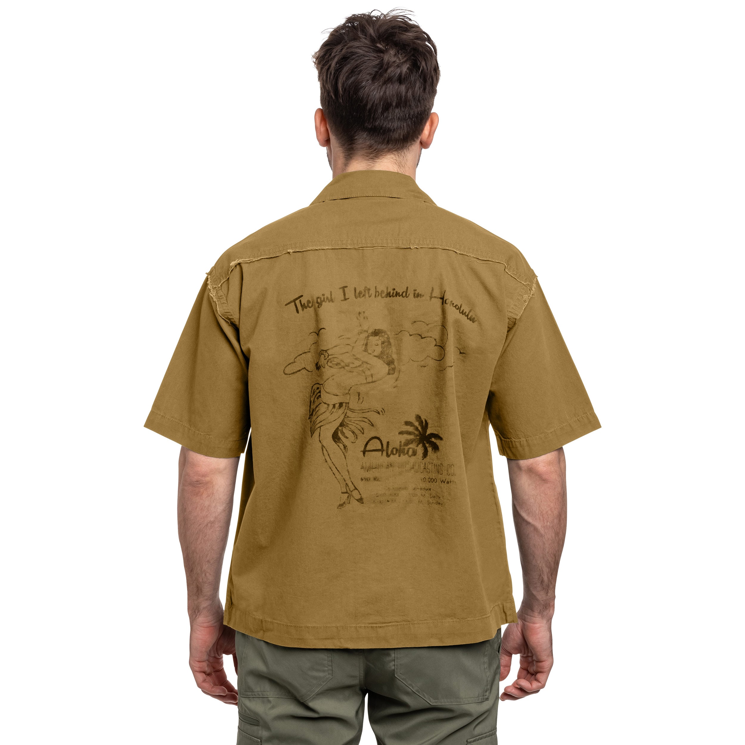 Koszula Alpha Industries Aloha Safari Short Sleeve - Khaki