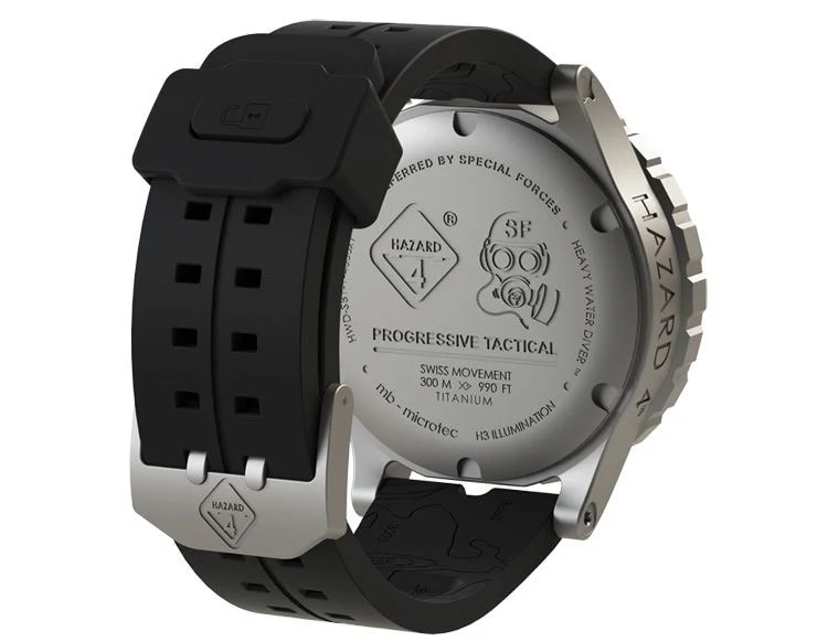 Zegarek Hazard 4 Heavy Water Diver BlackTie B GMT - Yellow