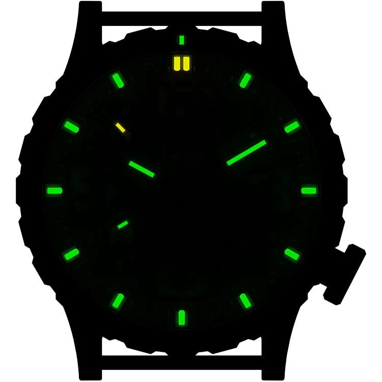 Zegarek Hazard 4 Heavy Water Diver Cavern B GMT - Black/Green