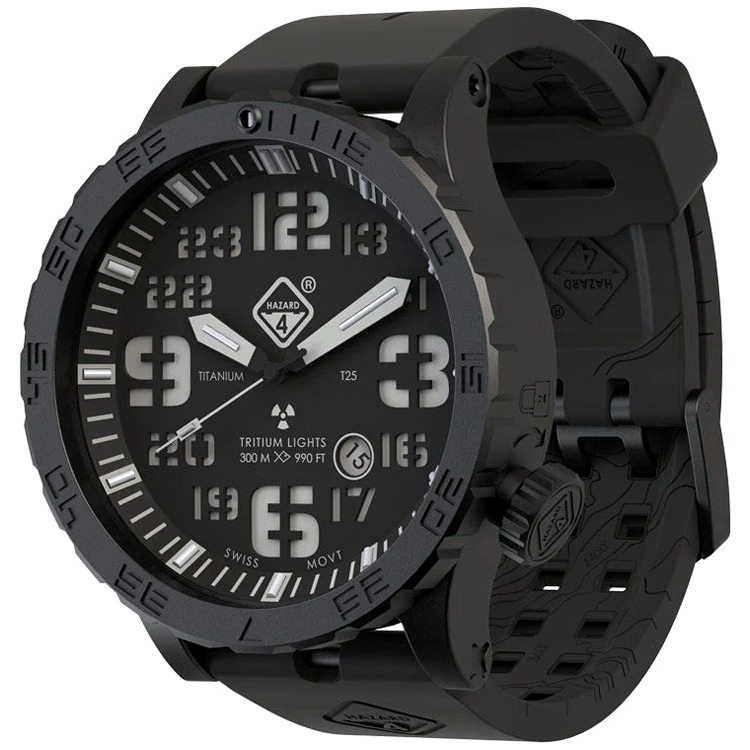 Zegarek Hazard 4 Heavy Water Diver Nightwatch B - Black