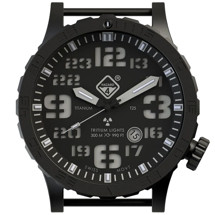 Zegarek Hazard 4 Heavy Water Diver Nightwatch B - Black