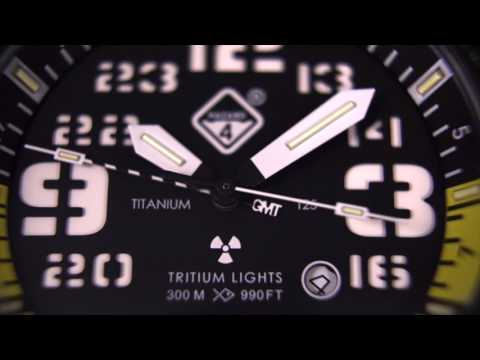 Zegarek Hazard 4 Heavy Water Diver Nightwatch B - Black