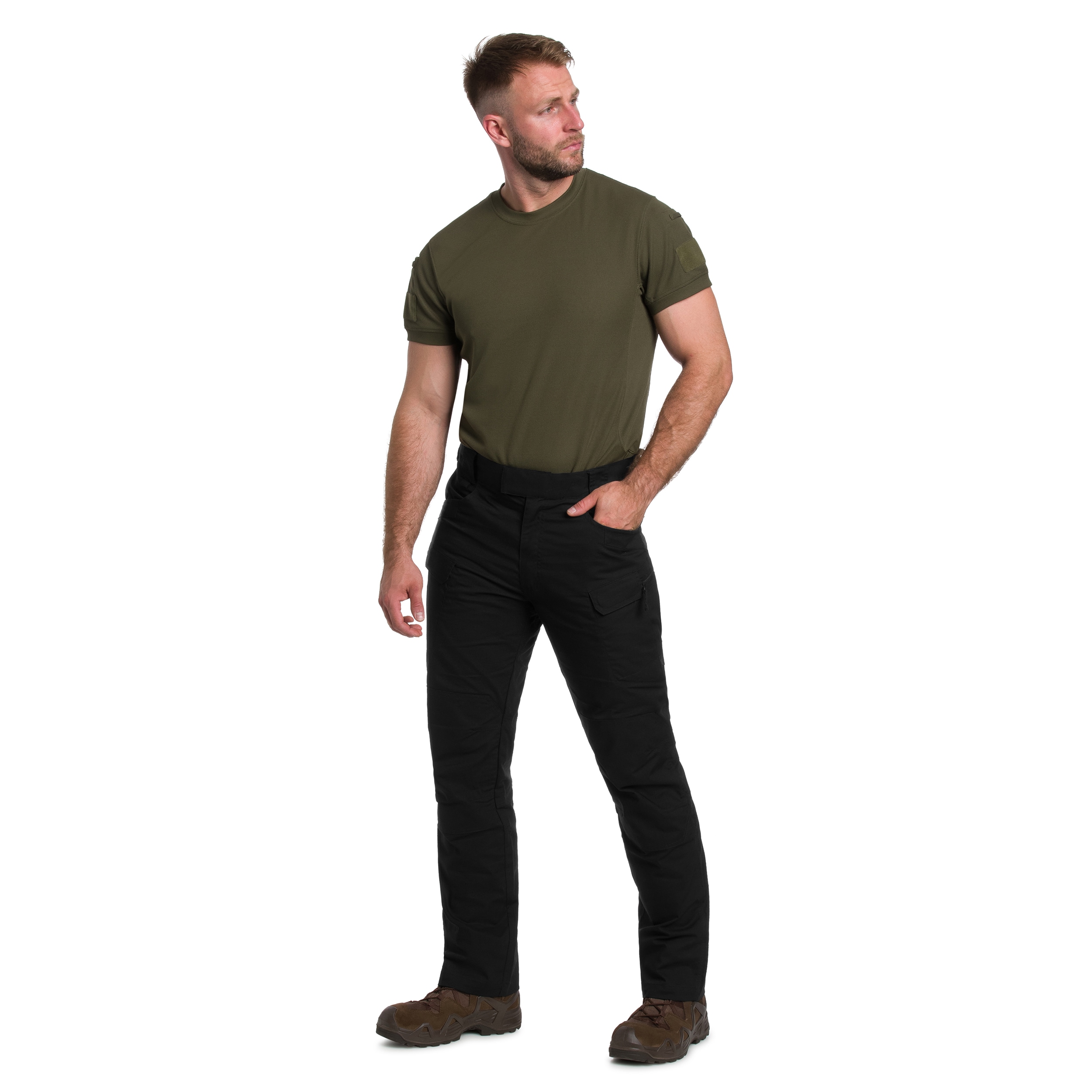Spodnie Helikon UTP PolyCotton Stretch Rip-Stop - Black