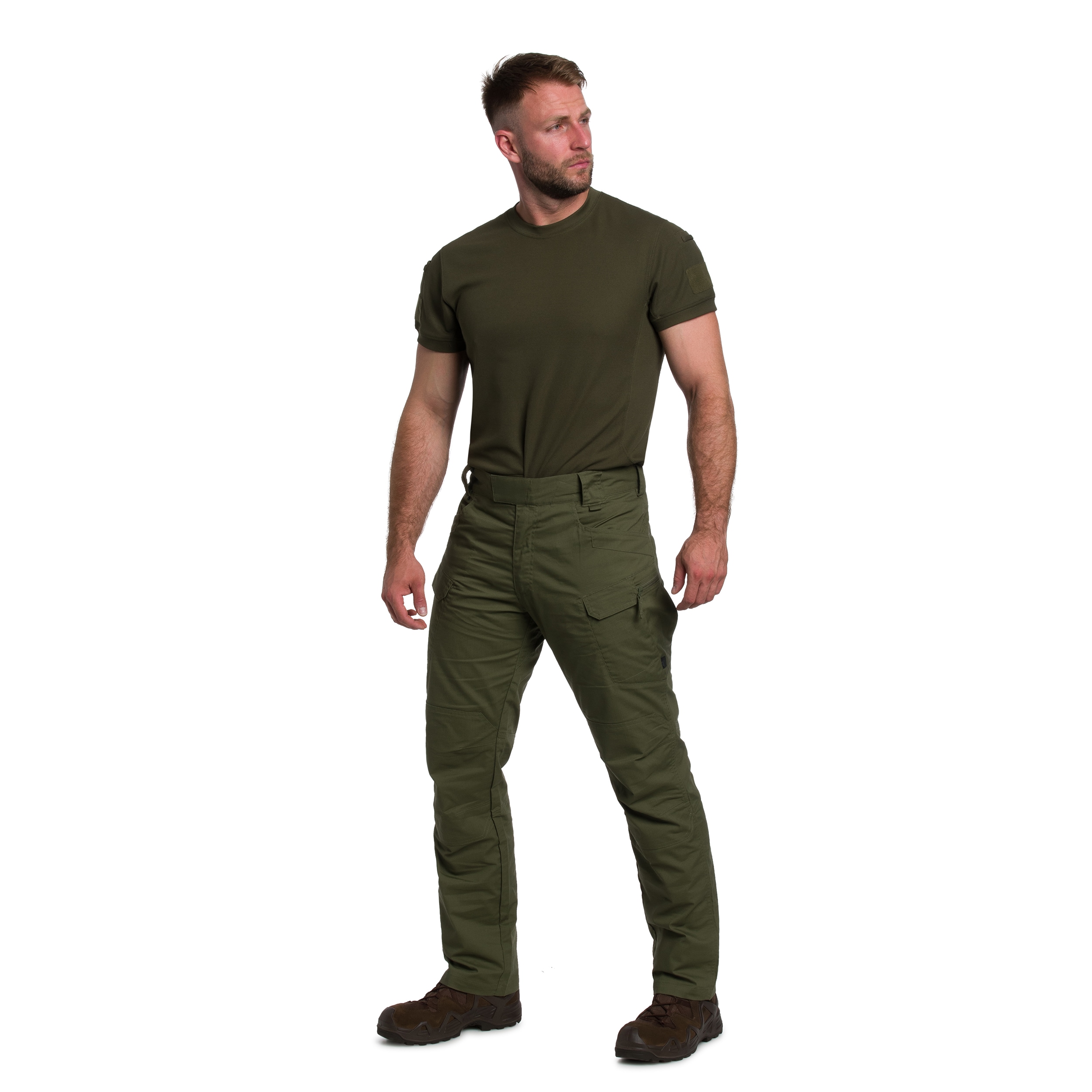 Штани Helikon UTP PolyCotton Stretch Rip-Stop - Olive Green