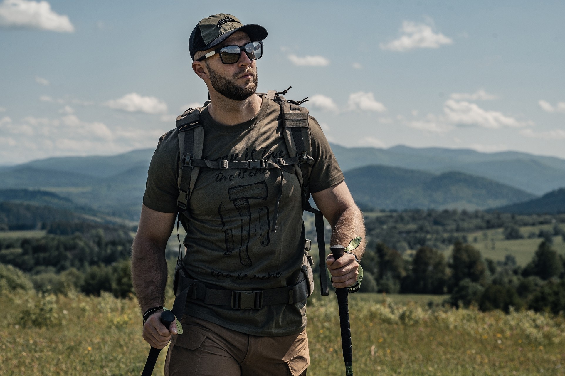 Футболка T-Shirt Helikon-Tex One Is None - Olive Green