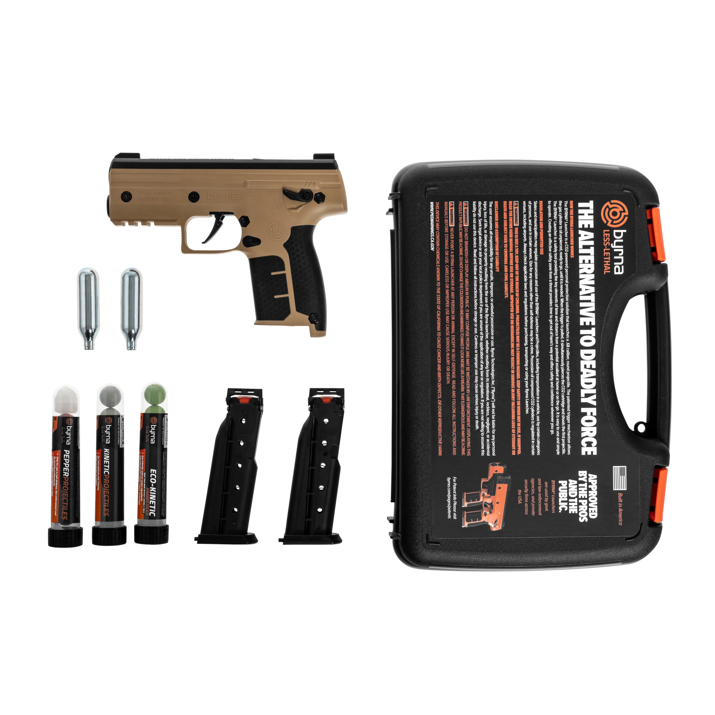 Пістолет CO2 RAM Byrna SD - Tan
