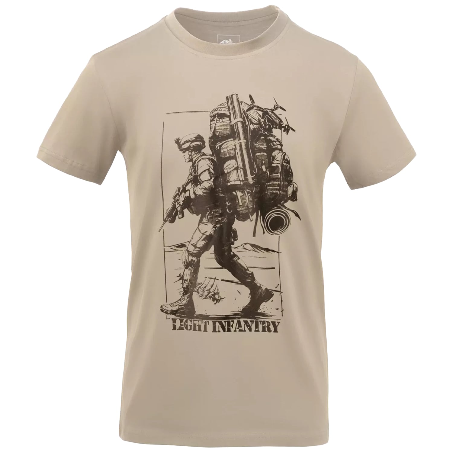 Футболка T-Shirt Helikon Light Infantry - Khaki